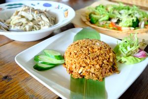 Mushroom Fried Rice  at Smokey Joe's in Hengchun