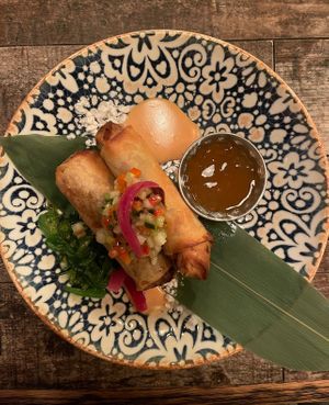 Amazing Spring Rolls  at Pakkhus in Hofn I Hornafirdi