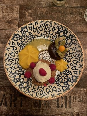 Best Dessert i ate in a very long time!   at Pakkhus in Hofn I Hornafirdi