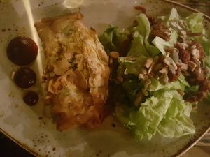 vegan pie at Pakkhus in Hofn I Hornafirdi