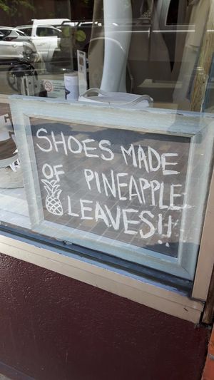 sign in window at Amanda Jay in Victoria