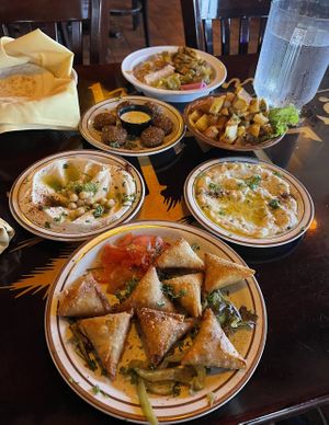 Vegan apps   at Al Bawadi Grill in Bridgeview