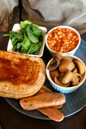 🌱Breakfast  at Just Be Bistro in Lockerbie