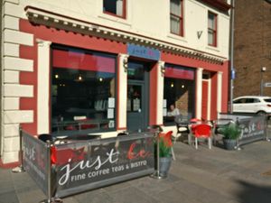 Exterior (from social media) at Just Be Bistro in Lockerbie