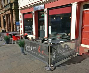 Exterior (from social media) at Just Be Bistro in Lockerbie