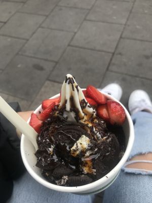 Vegan Soy froyo  at YOMARO in Dusseldorf