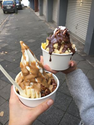 Best froyo in town!! at YOMARO in Dusseldorf