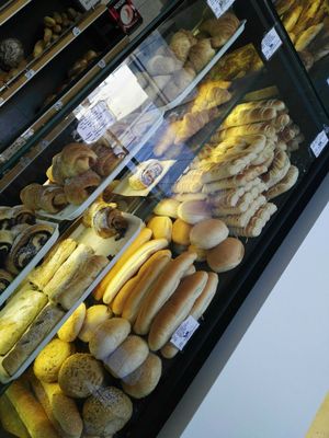 Most of the pastries are vegan (not the ones with chocolate) at Pekarna Sveti Petar in Supetar