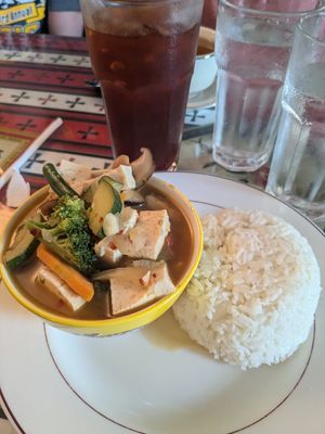  at Anyetsang's Little Tibet Restaurant in Bloomington