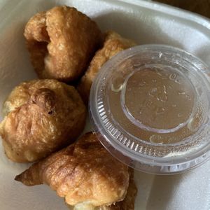 Samosa  at Anyetsang's Little Tibet Restaurant in Bloomington