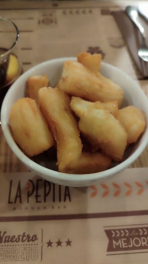 Yuca at La Pepita Burger Bar in Ourense