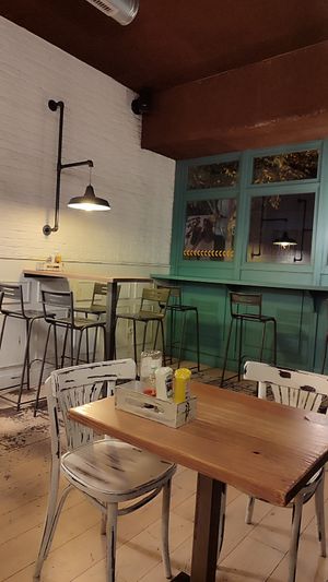 Interior at La Pepita Burger Bar in Ourense