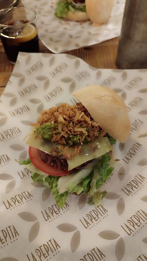 Burguer😋 at La Pepita Burger Bar in Ourense