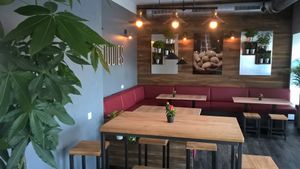 Fantastic vegan fast food at Voodies in Vienna