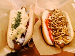 Not dogs at Voodies in Vienna