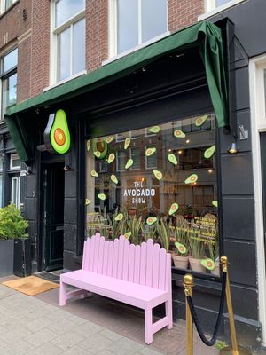 Avocados  at The Avocado Show - Stalpertstraat in Amsterdam