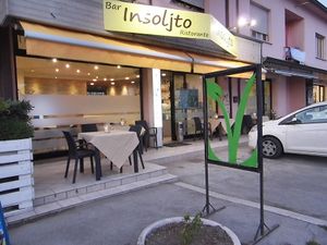 ci vedete così dalla via Emilia
 at Insoljto Ristorante in Longiano