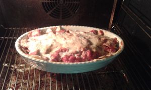 Chilaquiles, cucina messicana vegetariana. at Insoljto Ristorante in Longiano