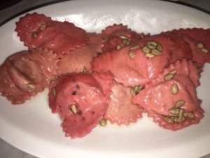 per un'occasione speciale, i ravioli di san Valentino
 at Insoljto Ristorante in Longiano