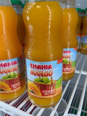 Mango nectar at Egyptian Koshery in Midland