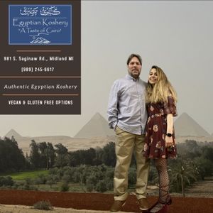 Meet the owners Dale and Riham   at Egyptian Koshery in Midland