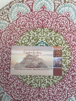 koshary at Egyptian Koshery in Midland