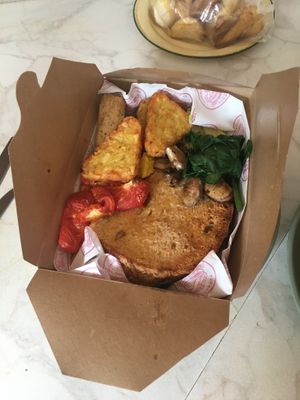 GF full english  at Humblest of Pleasures in Hebden Bridge