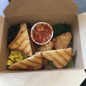 GF full english  at Humblest of Pleasures in Hebden Bridge