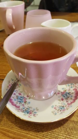 love the mugs at Humblest of Pleasures in Hebden Bridge