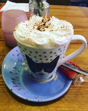 Hot chocolate! at Humblest of Pleasures in Hebden Bridge