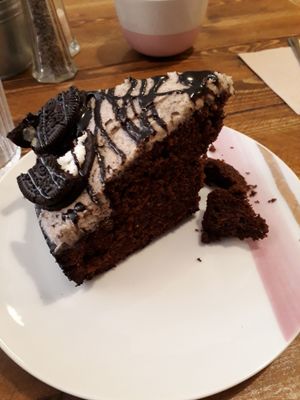 Chocolate Oreo Cake at Humblest of Pleasures in Hebden Bridge