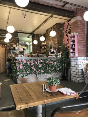 Humblest of Pleasures interior, Hebden Bridge  at Humblest of Pleasures in Hebden Bridge