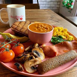 Small Full English at Humblest of Pleasures in Hebden Bridge