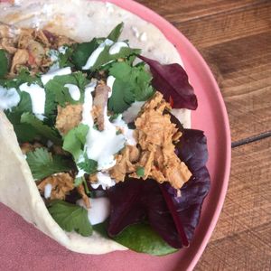 Chilli and Lime Kebab (special of the day) at Humblest of Pleasures in Hebden Bridge