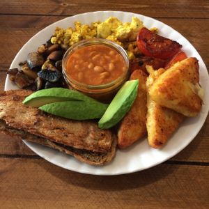 GF Full English  at Humblest of Pleasures in Hebden Bridge