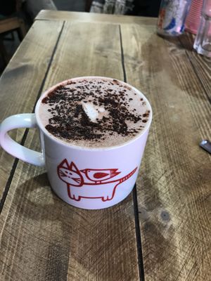 Hot Chocolate  at Humblest of Pleasures in Hebden Bridge