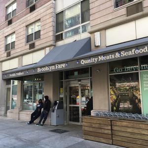 Front entrace at Brooklyn Fare in Brooklyn