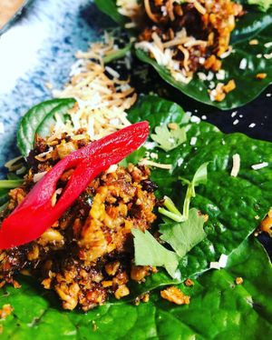 Vegan Betal Leaf  at Bangpop in Melbourne