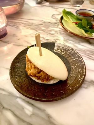 Jackfruit bao bun   at Bangpop in Melbourne