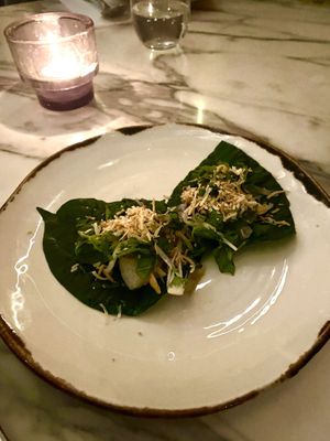 Pomelo betel leaf   at Bangpop in Melbourne