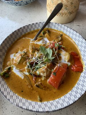 Yellow curry. So good! at Bangpop in Melbourne