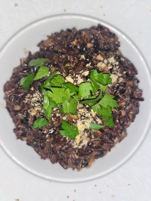 Vegan Risotto at A Casa Leca in Ajaccio