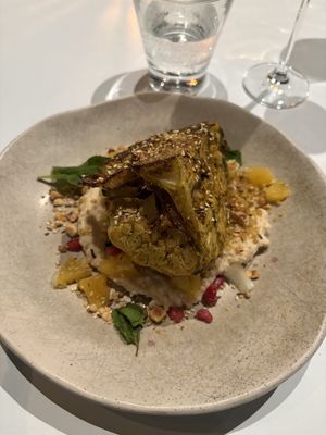 Roasted cauliflower   at Oxo Tower Restaurant in South East London
