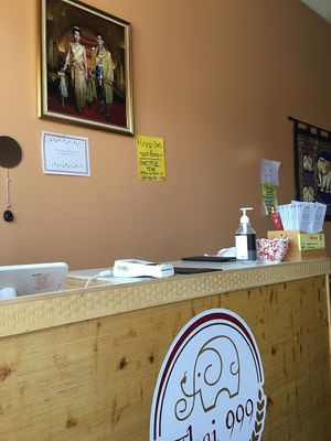 Front register  at Thai 999 Express in Mentor