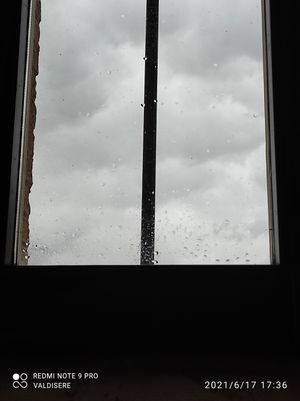 Detalle de la ventana de la biblioteca. at Casa Albets in Lladurs