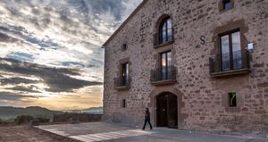 Our fantastic hotel at Casa Albets in Lladurs