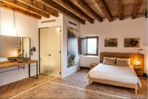 Our room "Els Forns" at Casa Albets in Lladurs