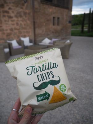 Tortilla chips at Casa Albets in Lladurs
