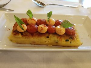 Bravas starter at Casa Albets in Lladurs
