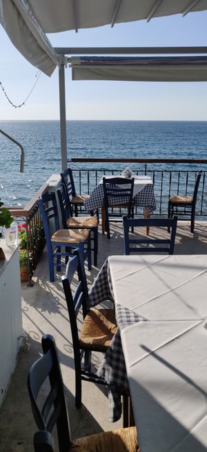 Seaview. at Women's Cooperative of Petra in Lesvos